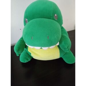 Cuddle Pals Green Dinosaur Plush T-Rex Stuffed Animal Round Soft Toy